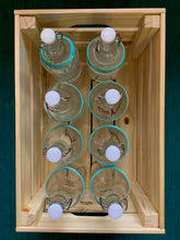 Load image into Gallery viewer, Refill with returned 8 x 32 oz. bottles and wooden crate = $50